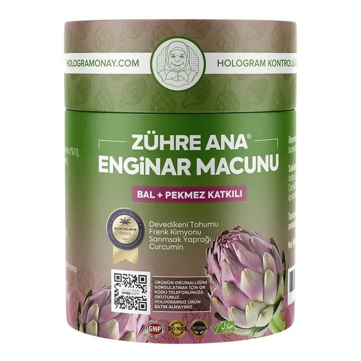 Puriva Life & Zühre Ana Artichoke Paste – Honey & Molasses Formula