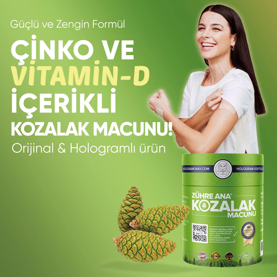 Zühre Ana Kozalak Macunu - Çinko ve Vitamin-D içerikli