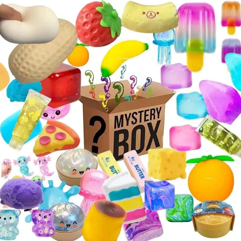 Random single-piece surprise gift box, fun to play with, mysterious and interesting stress-relieving gift box, fun and enjoyable