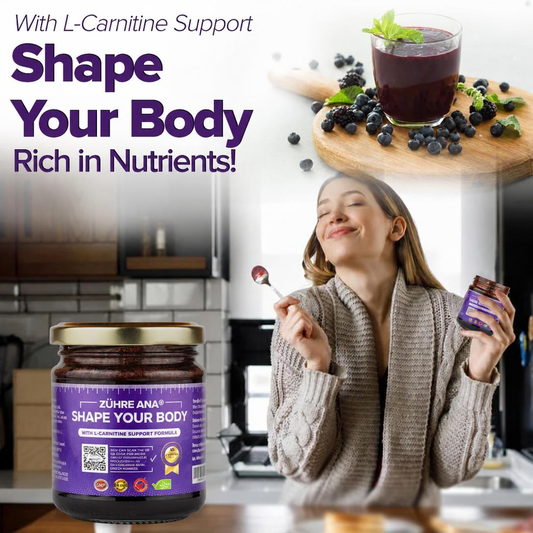 Puriva Life & Zühre Ana Shaping Paste – L-Carnitine Formula (Form Macunu)