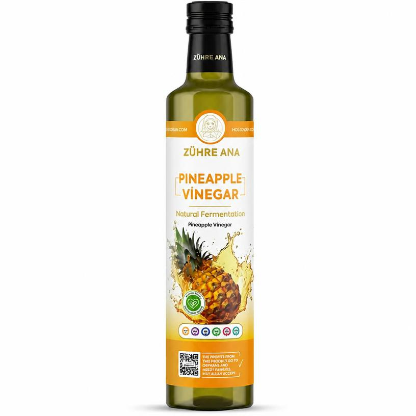 Puriva Life & Zühre Ana Pineapple Vinegar – Natural Fermentation for Weight Management & Digestion
