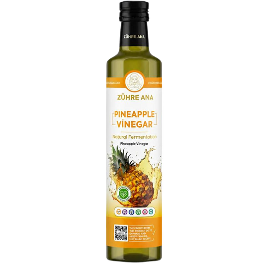 Puriva Life & Zühre Ana Pineapple Vinegar – Natural Fermentation for Weight Management & Digestion