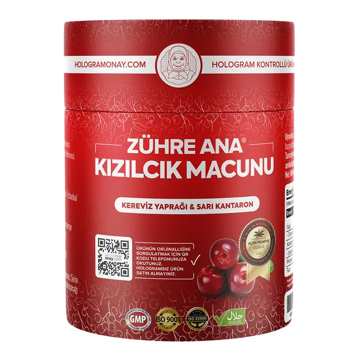 Zühre Ana Cornelian Cherry Paste (Kızılcık Macunu)