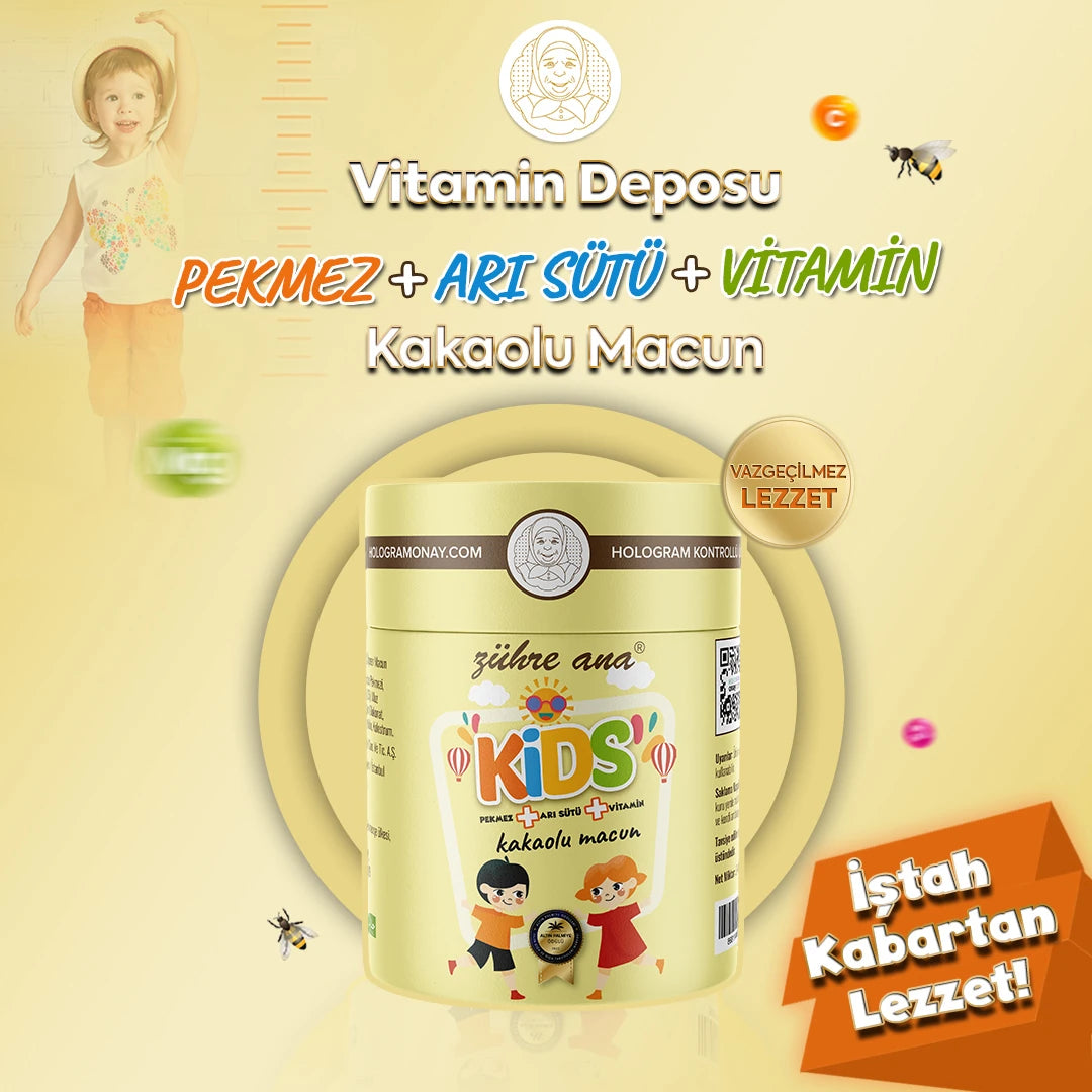 Zühre Ana Kids Cocoa Paste - Molasses Royal Jelly Vitamin